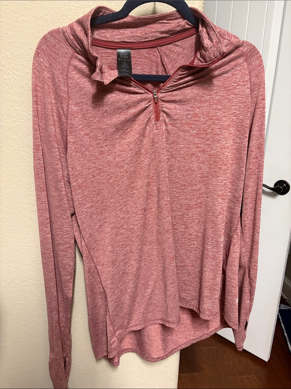 Champion Dusty Rose Quarter-Zip Hoodie